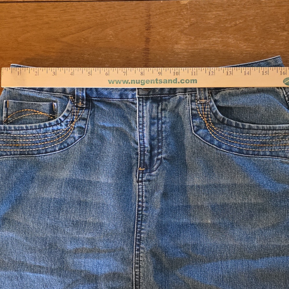 Cato Blue Denim Skirt [2/$15] - Picture 6 of 6